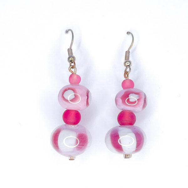 Pink Candy Earrings